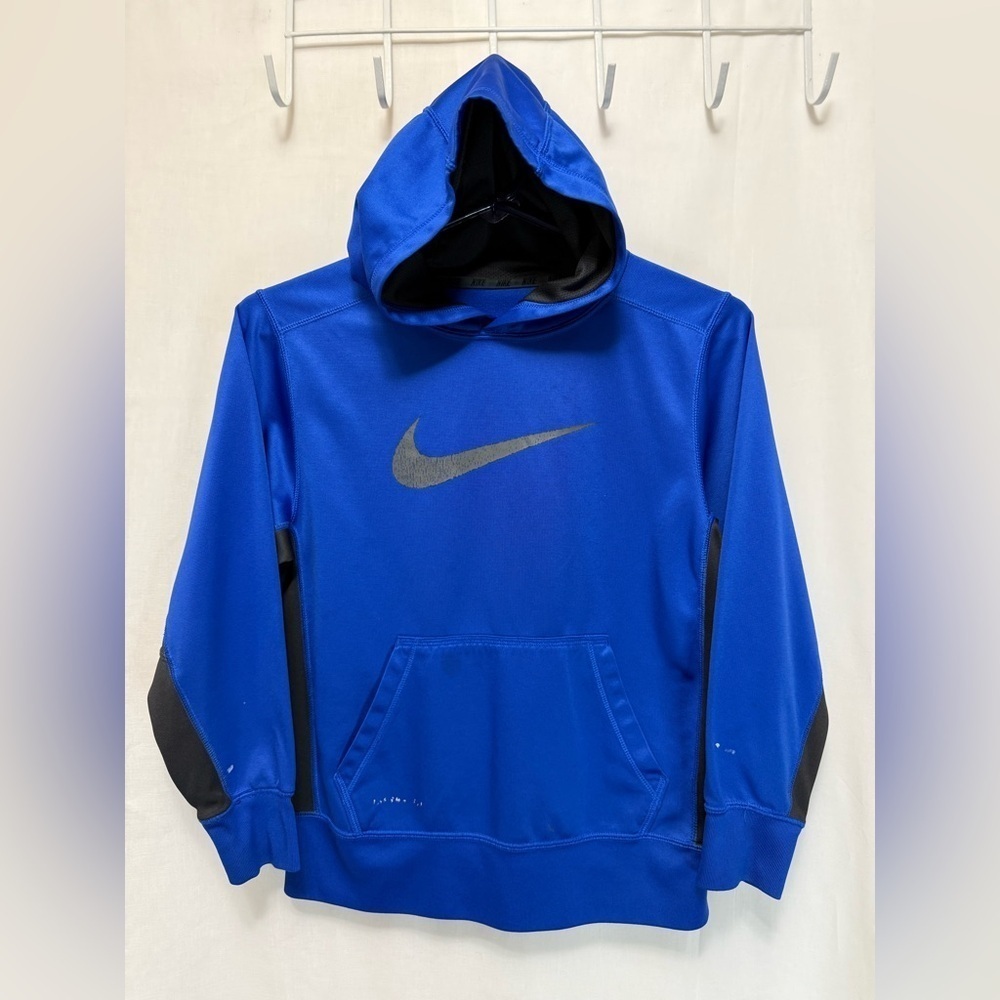 Nike Royal Blue Hoodie Boy’s Medium Sweatshirt 0106